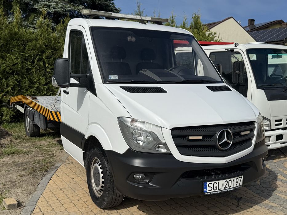 Laweta mercedes sprinter poj.3000cm salon Polska bezwypadek okazja