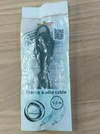 Stereo audio kabel miniJack to miniJack 1.2m