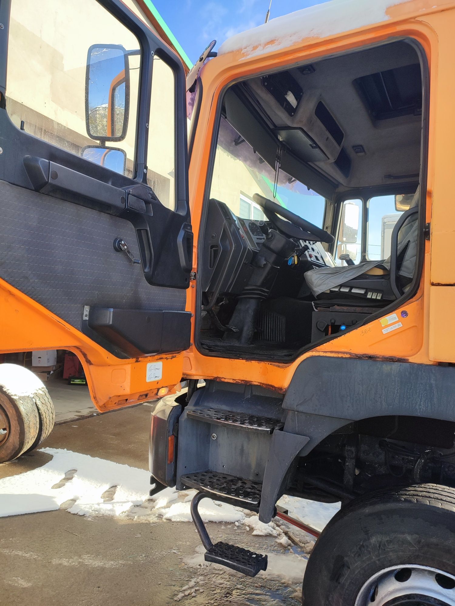 Man 4x4 19.343 wywrotka kiper reduktor specjalny czołownica