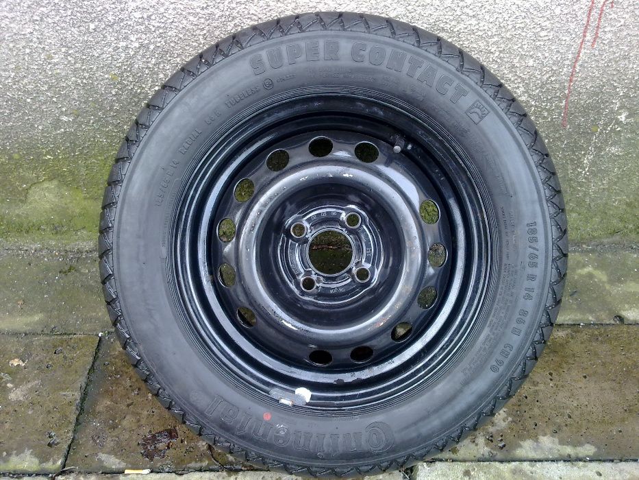 14" KOŁO 4x100 OPONA 185/65R14 FELGA Opel Honda Rover Daewoo
