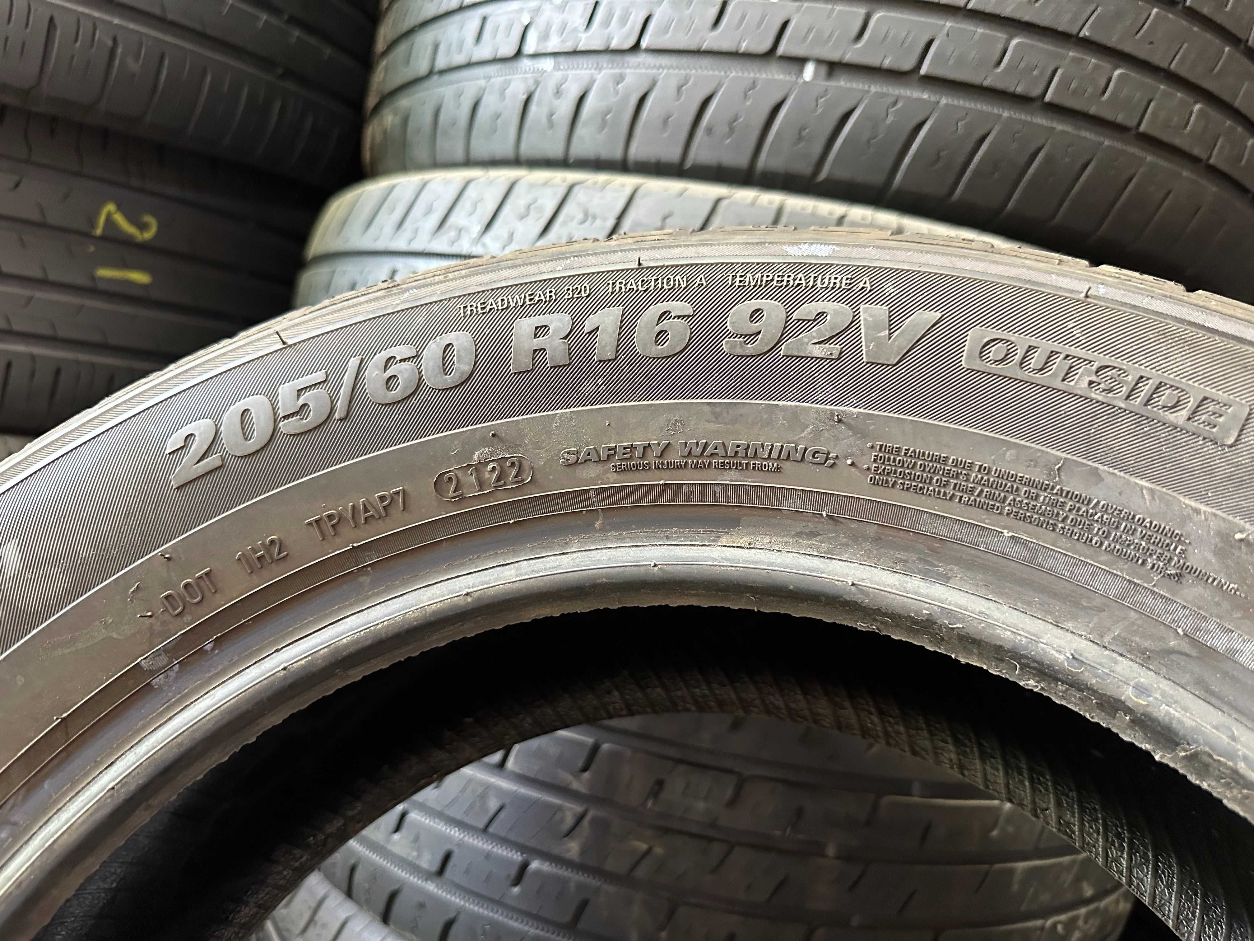 Літні шини 205/60R16 KUMHO Ecsta Ps71 комплект 2023/2022