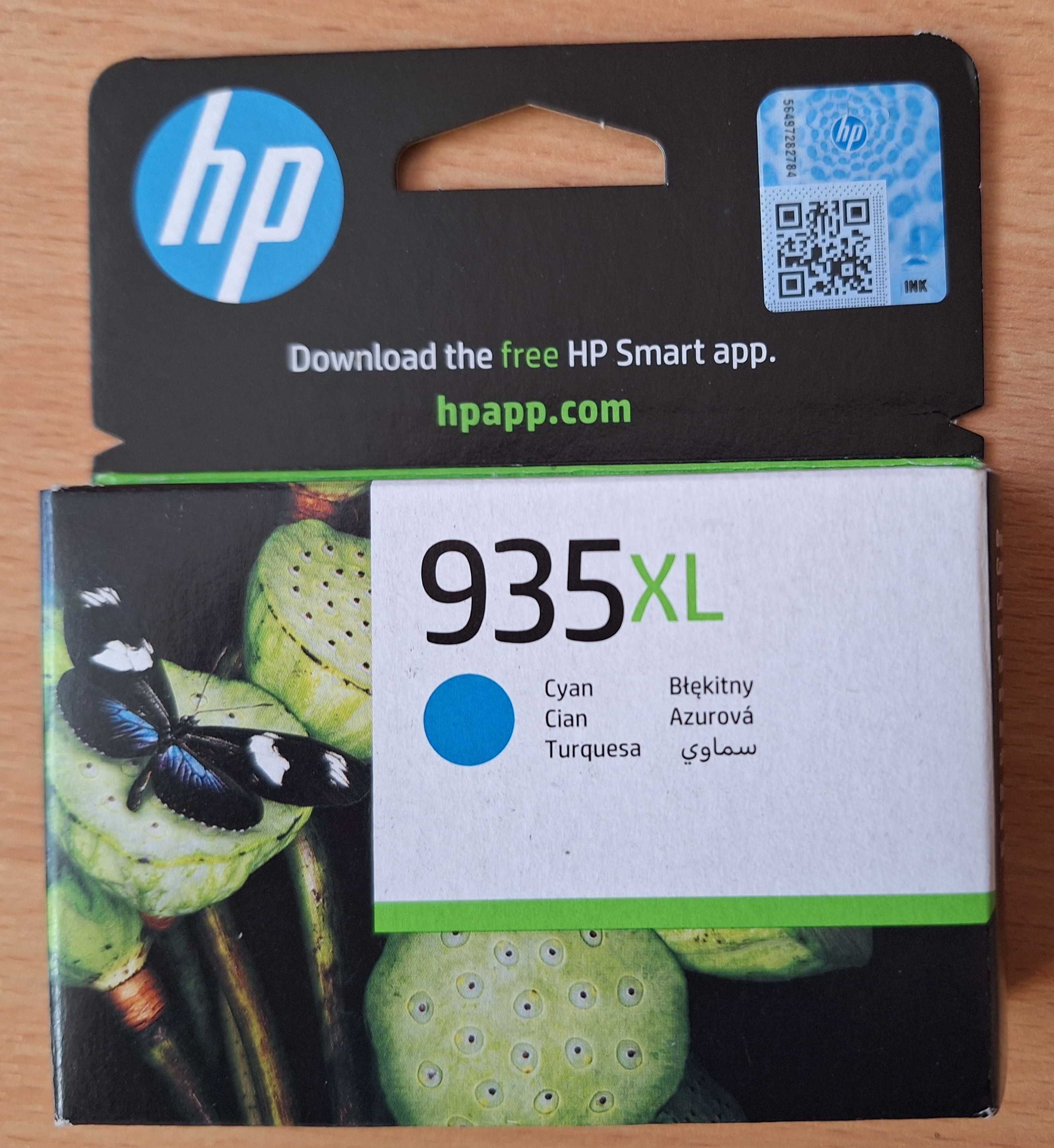 tusz do drukarki oryginalny HP  935 XL blue
