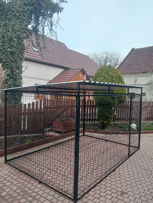 Kojec solidny kojec dla psa kojec stalowy