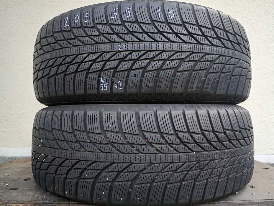 205/55 r16 -2шт- Kumcho 21р. зима шини резина 205 55 16 (w55*2)