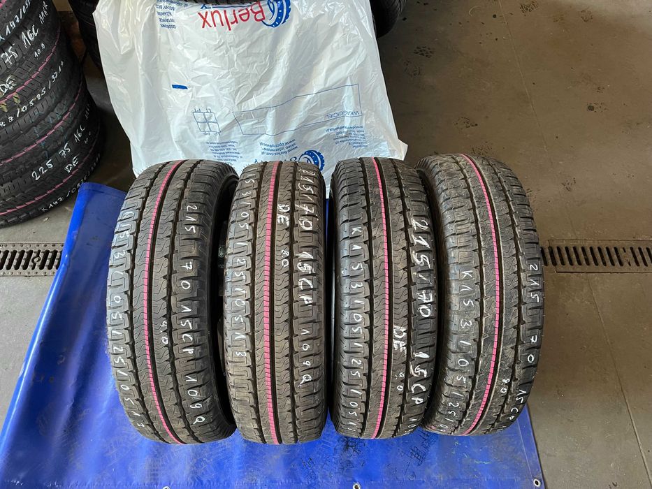 4 opony 215/70R15 CP 109 Q Michelin Agilis Camping