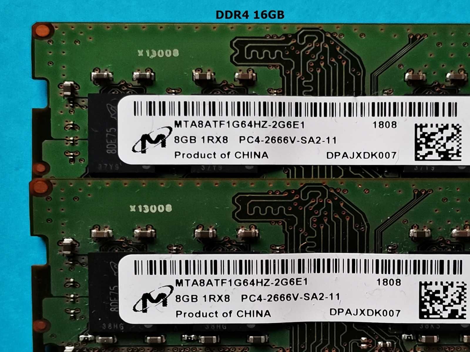 DDR4 16GB MiCron 2666v