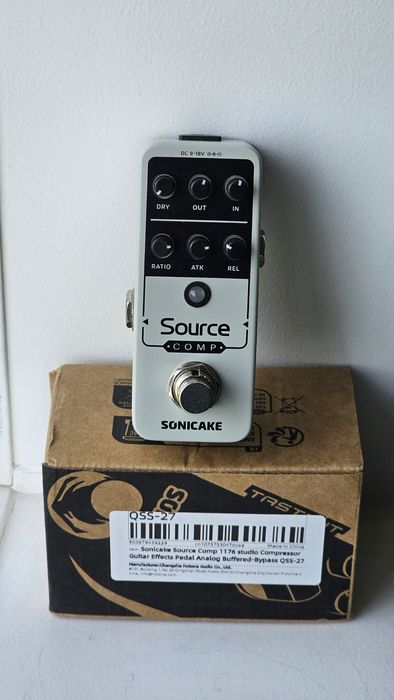 Sonicake Source Comp | Compressor 1176-style | 100% analógico | 9–18V