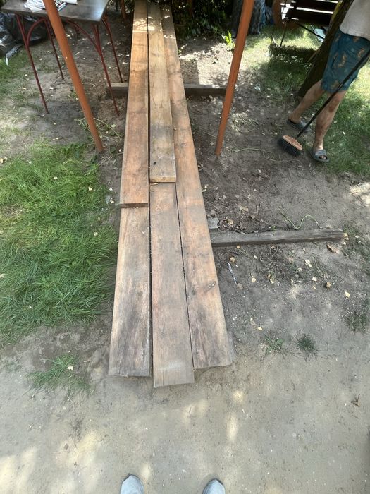 Deski dachowe rózne dlugosci