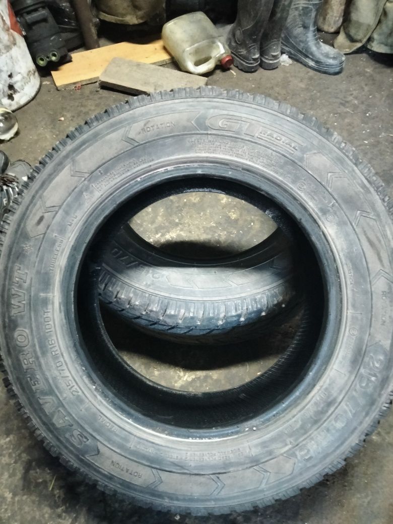 Шини 215/70 r16 зима