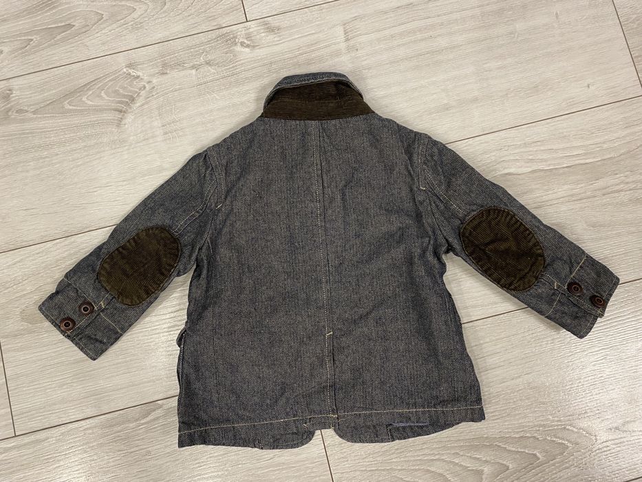 Marynarka dla chlopca BABY GAP 18-24 miesiace dzinsowa z latami