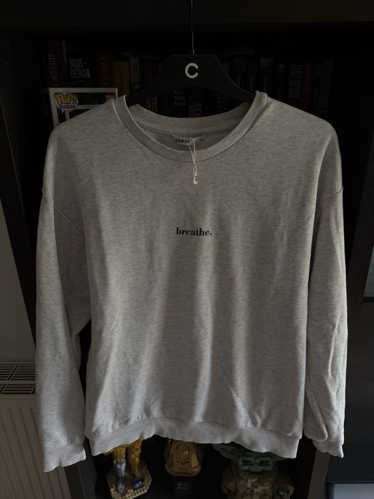 Szara bluza Basic Cropp XS