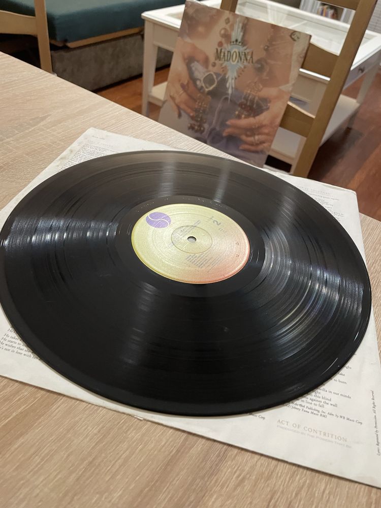 Madonna Like a Prayer USA EX- LP