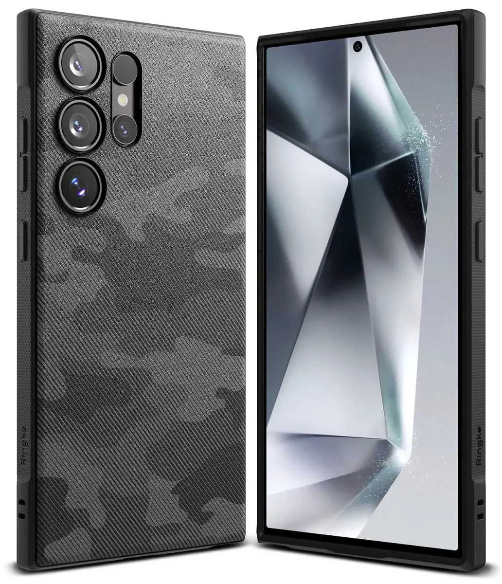 Чехол Ringke Onyx Design для Samsung Galaxy S24 Ultra Camo Black