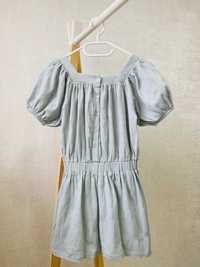Сукня плаття для дівчинки ромпер Next H&M квіти 9-10 розмір 140 обруч