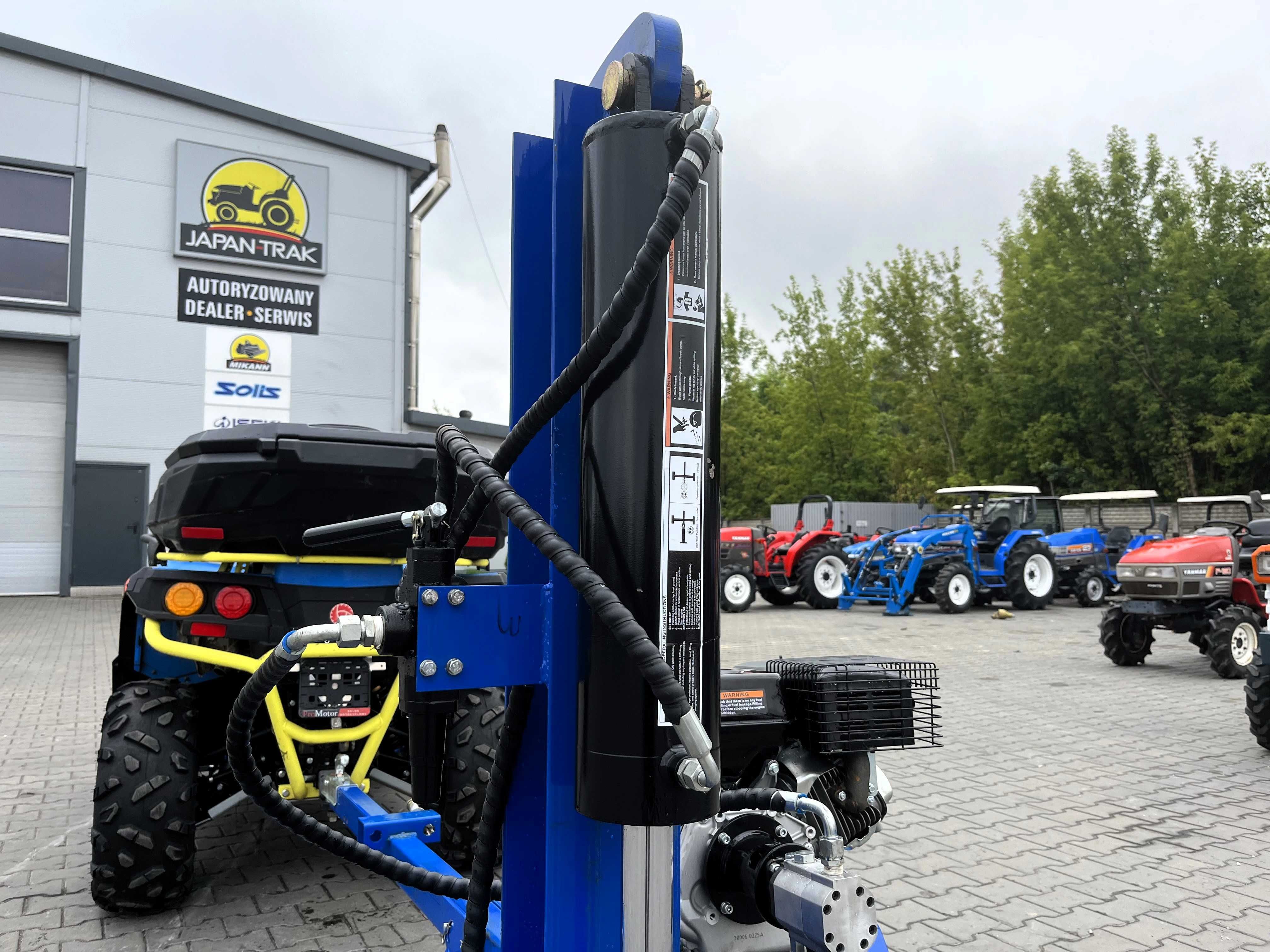 Łuparka do drewna spalinowa 40 Ton, Quad, ATV, Japan Trak