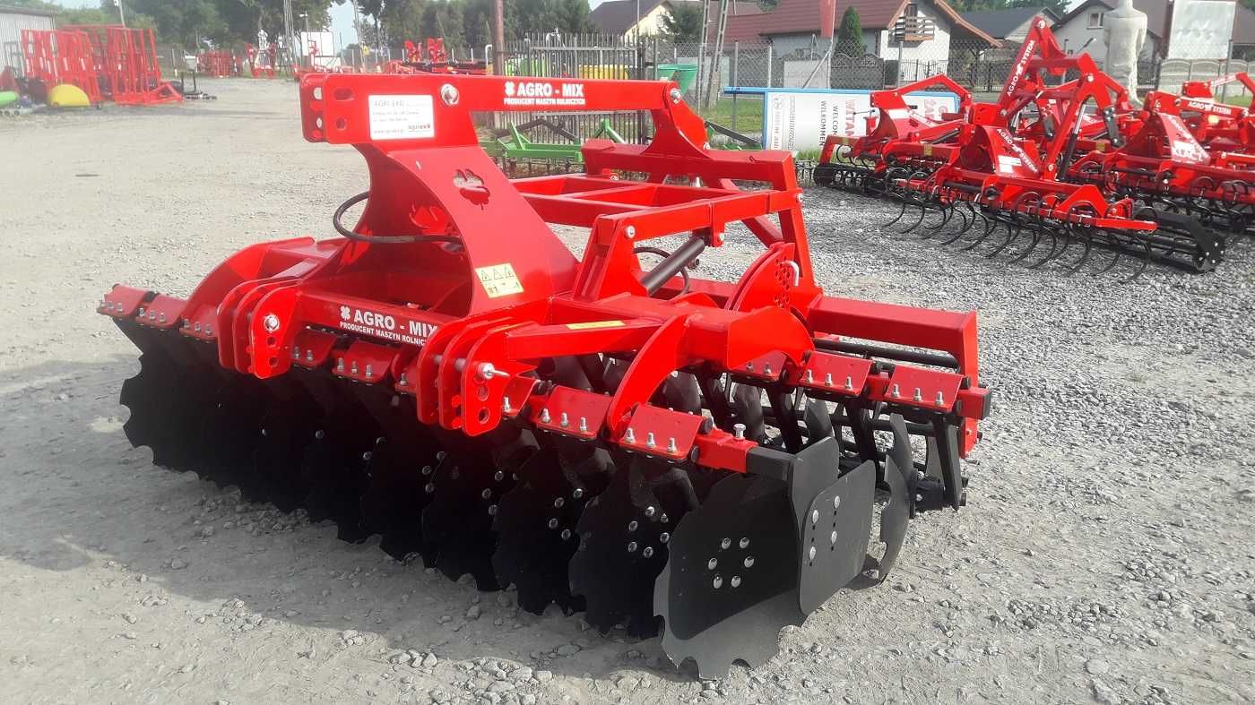 Agregat talerzowy , Brona talerzowa 2,5m, 2,7m, 3,0m, Wał rurowy