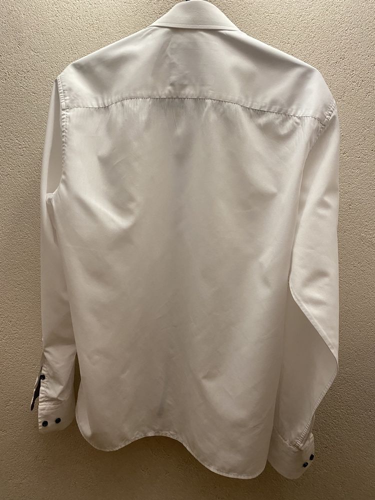 Рубашка мужская 42 р. slim fit Astron белая корпоратив