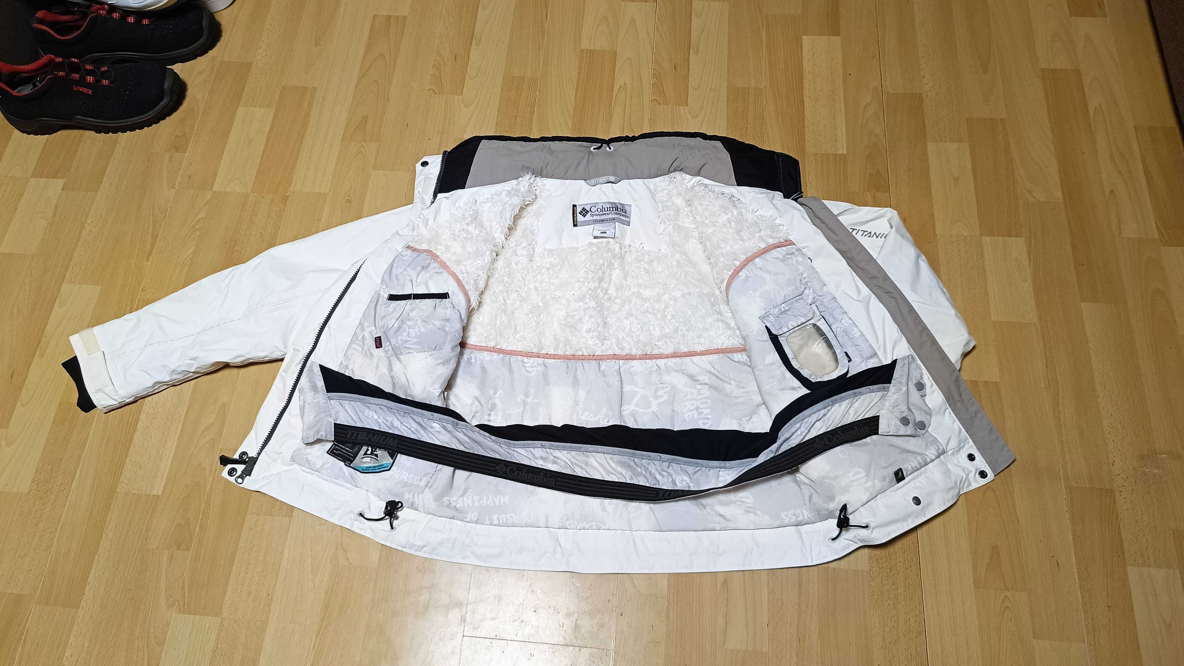 Damska kurtka narciarska COLUMBIA TITANIUM OMNI-TECH r.L stan b.dobry