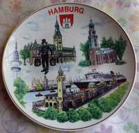 talerz kolekcjonerski Hamburg