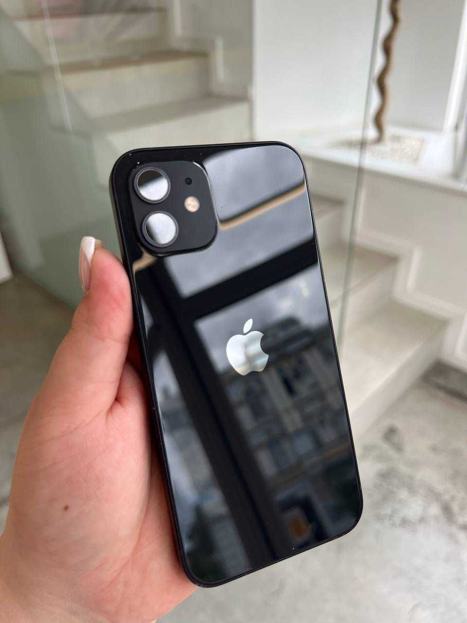 Б/У iPhone 12 128GB Black R-SIM - Акб 85%