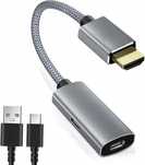 Konwerter/Adapter USB - C żeński do HDMI Męski 4K 60 HZ