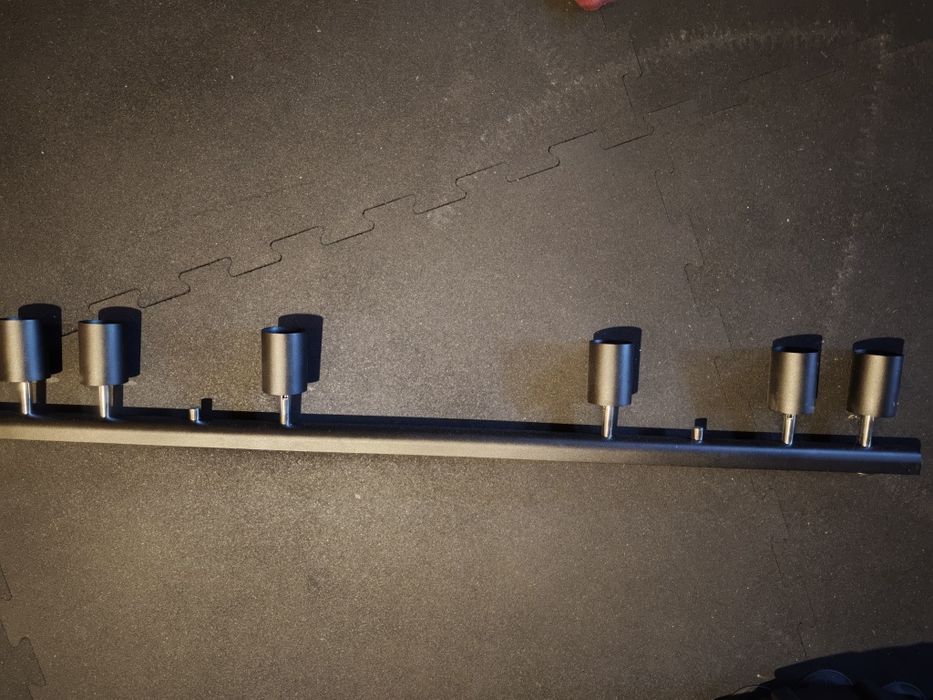 Żyrandol Novodvorski Eye Spot 6 czarny mat