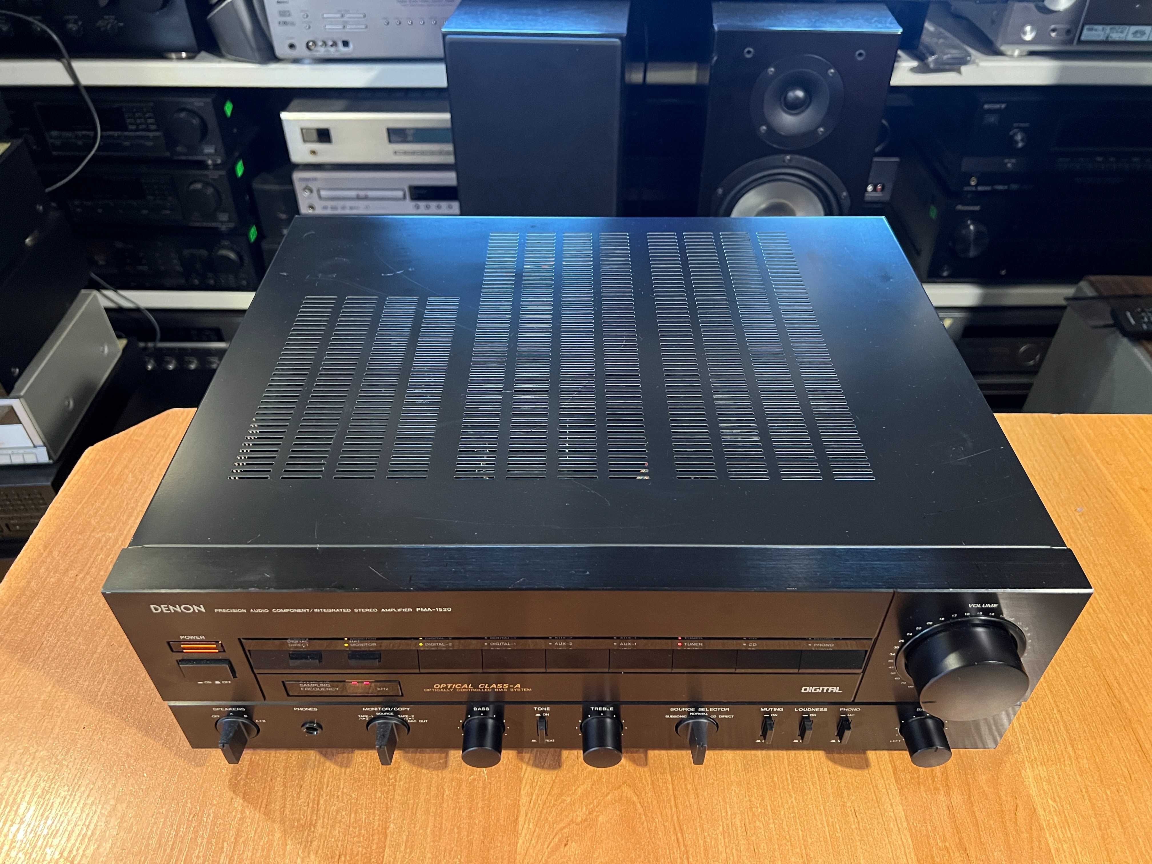 Wzmacniacz Denon PMA-1520 z wejściem optycznym, Audio Room