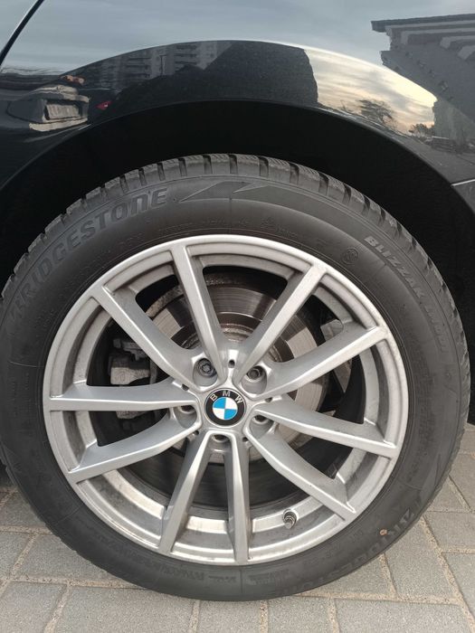 Felgi BMW OE V Spoke 778 + opony zimowe Bridgestone