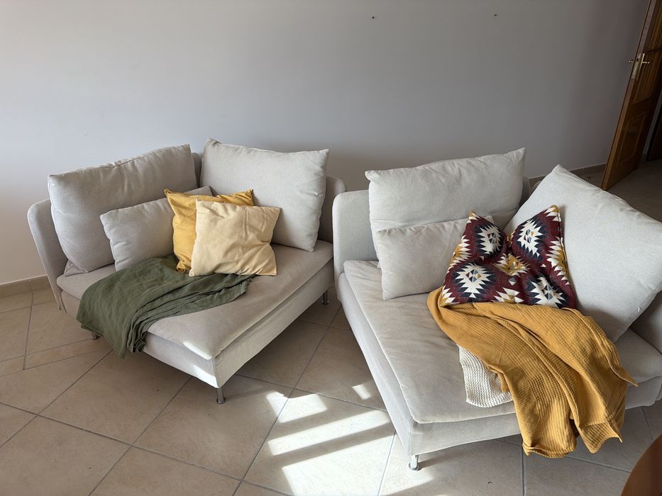 Sofá modular IKEA 2 módulos – capas laváveis – muito bom estado