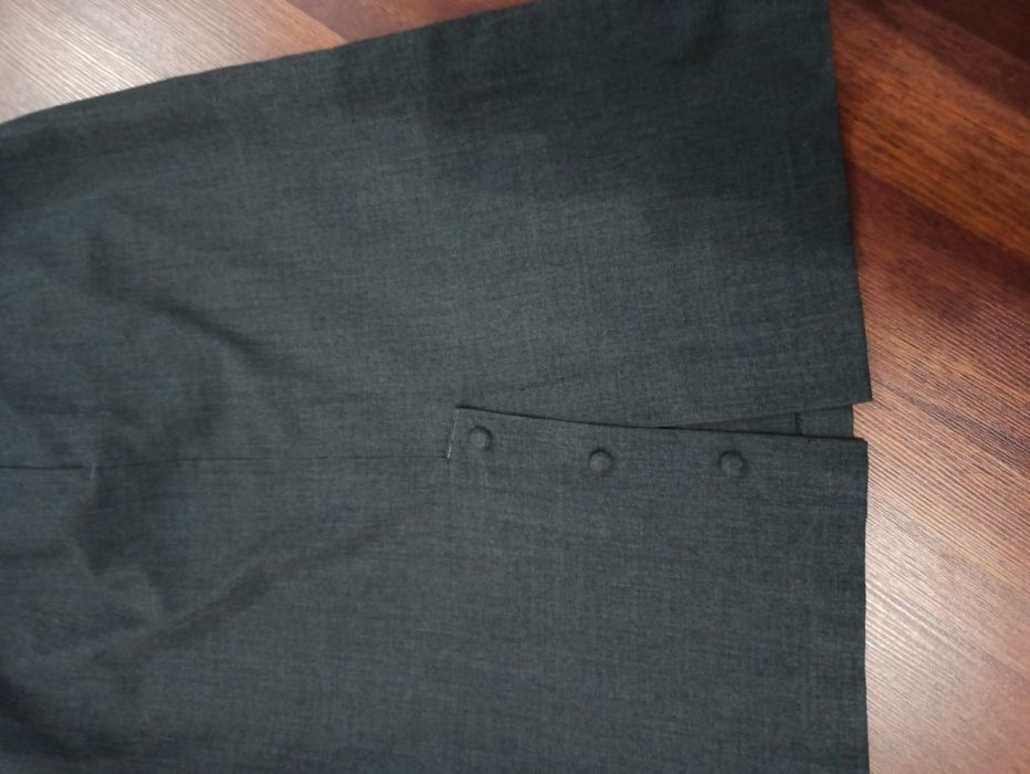 Spódnica damska ciemnoszara