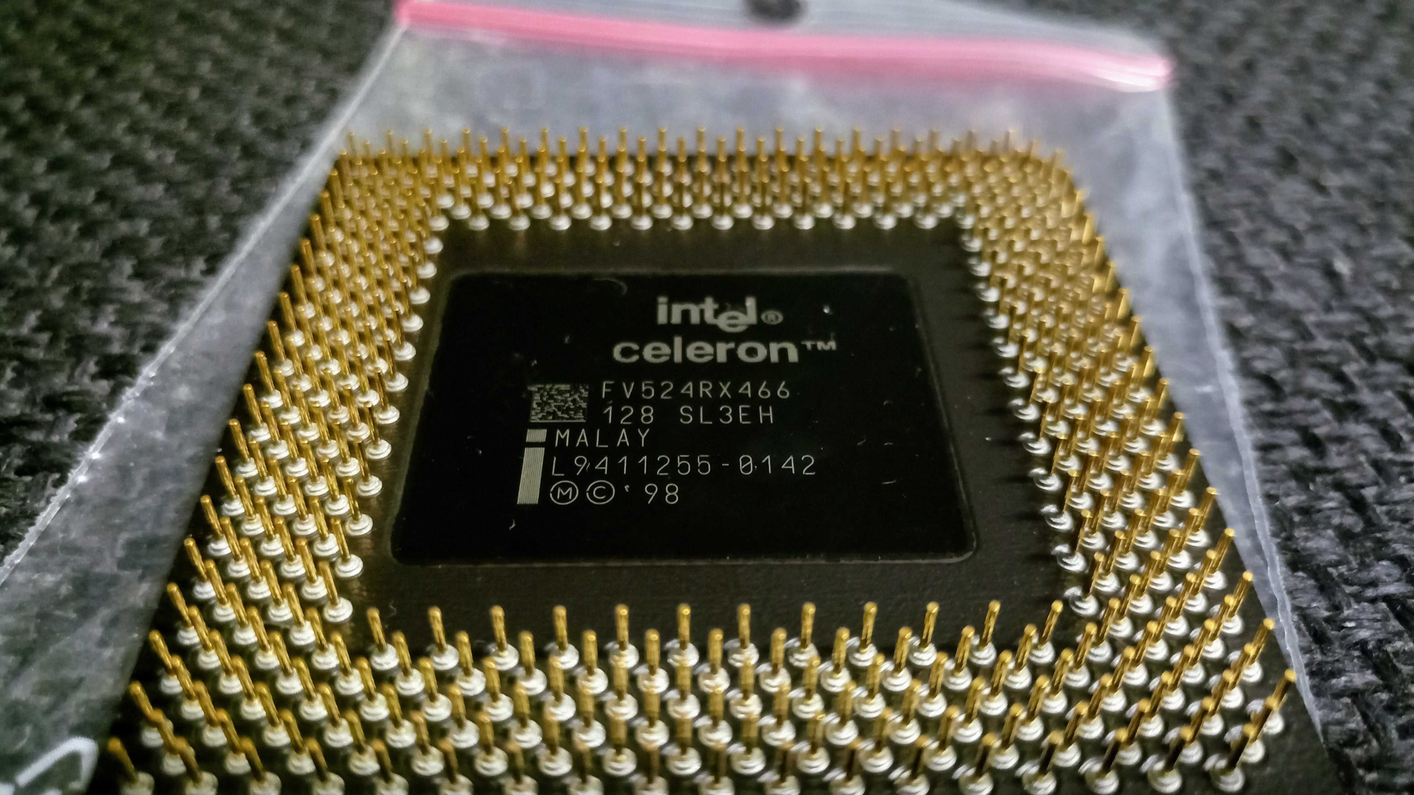 RETRO Procesor Intel Celeron 466 MHz SL3EH Socket 370