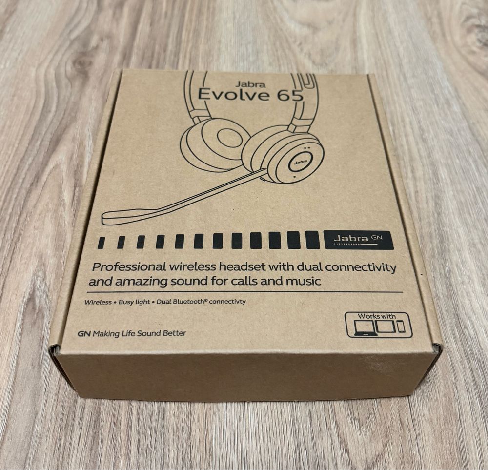 Headset Jabra Evolve 65 – Novo na caixa