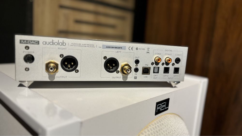 Audiolab M-DAC: DAC, Preamp, Wzmacniacz Słuch. Klasa A! ESS 9018