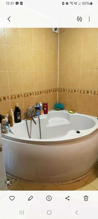 Ванна кутова акрилова cersanit