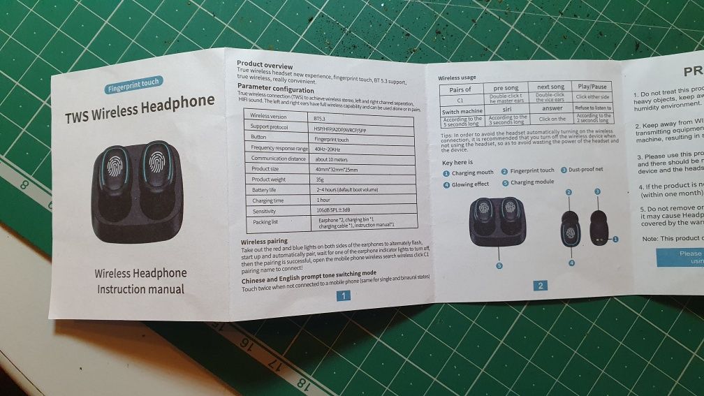 Auriculares sem fio