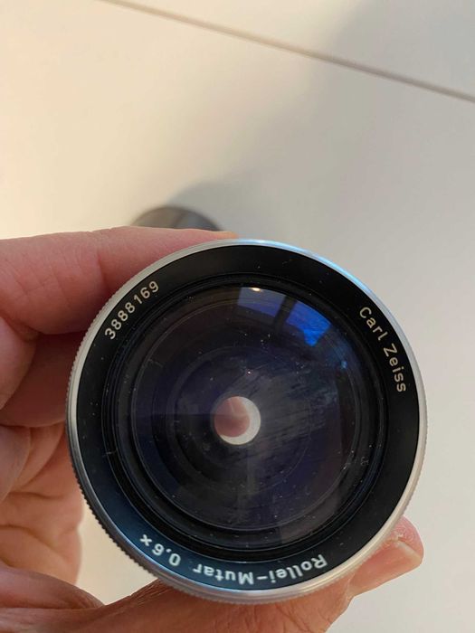 Lente para máquina fotográfica Carl Zeiss 0,6