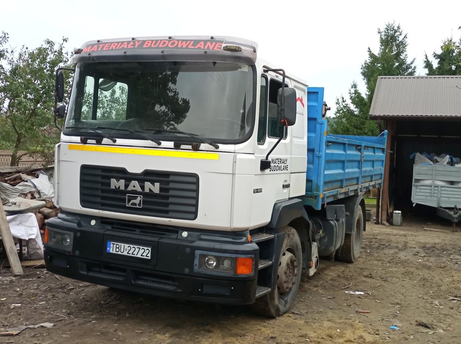 Man f2000 wywrotka, pojazd specjalny