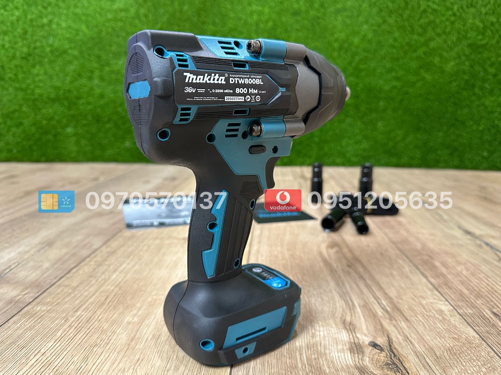 Акумуляторний Гайковерт Makita DTW800BL каркас крутний момент 800 Нм