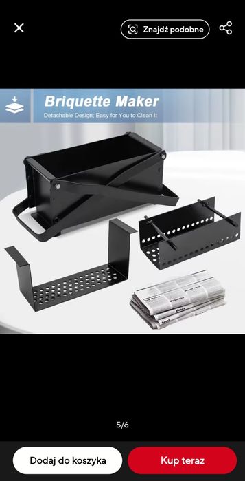 Ręczna brykieciarka