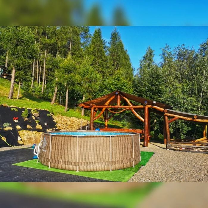 Domki Na Górach, noclegi w górach, jacuzzi, sauna, Nowy Sącz