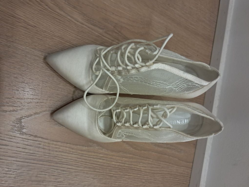 Sapatos Noiva bege