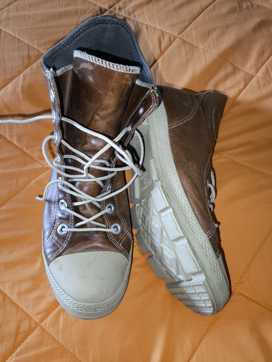 Botas de couro Converse