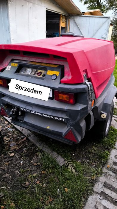 Kompresor spalinowy Atlas copco xas97, sprężarka śrubowa  5,3m3, 2008r