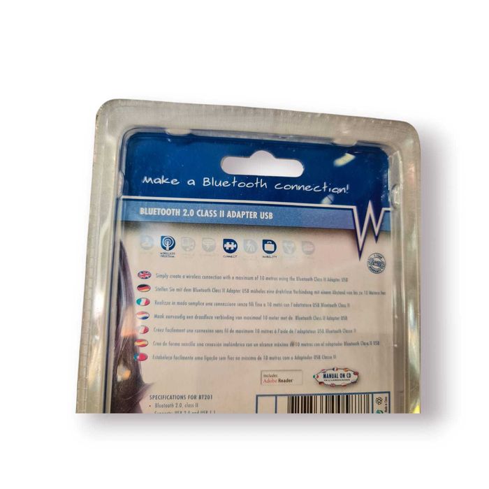 Adaptador Bluetooth 2.0 Class II USB SweeX – Novo / Selado