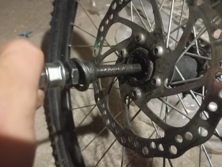 Заднее колесо в сборе 26