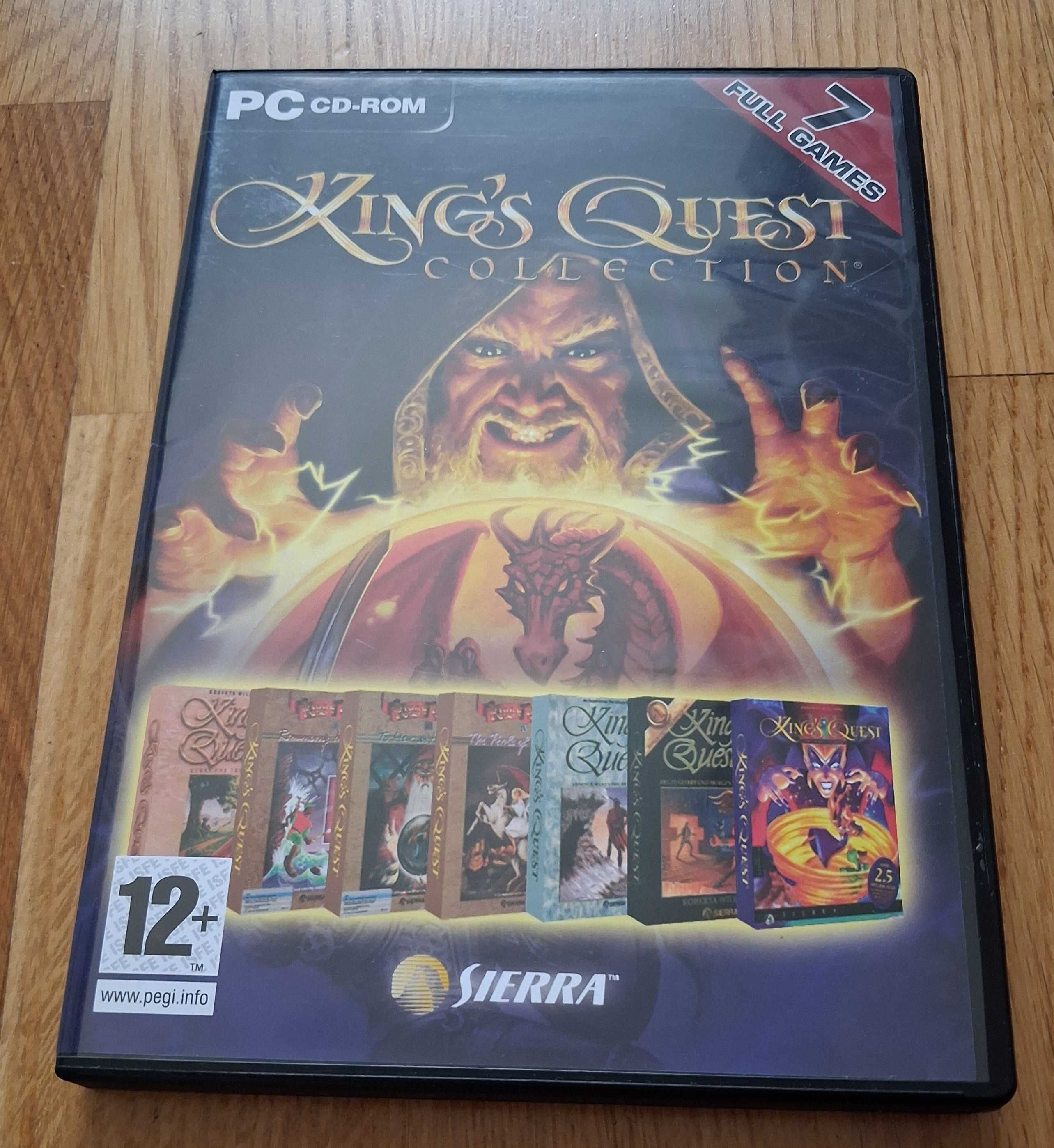 King's Quest Collection PC CD - 7 gier