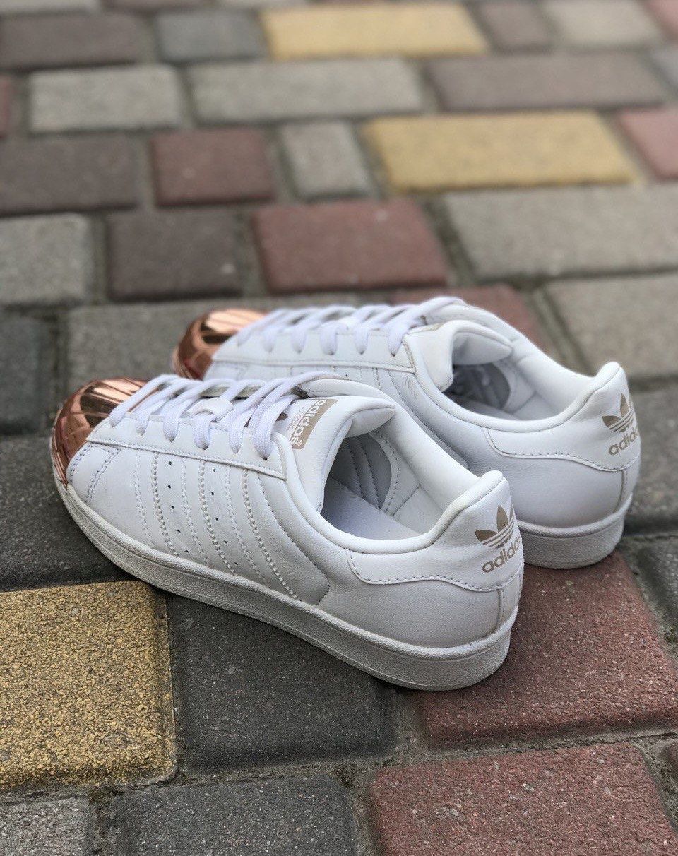 Кросівки Adidas Superstar metal toe copper metallic оригінал 37 розмір