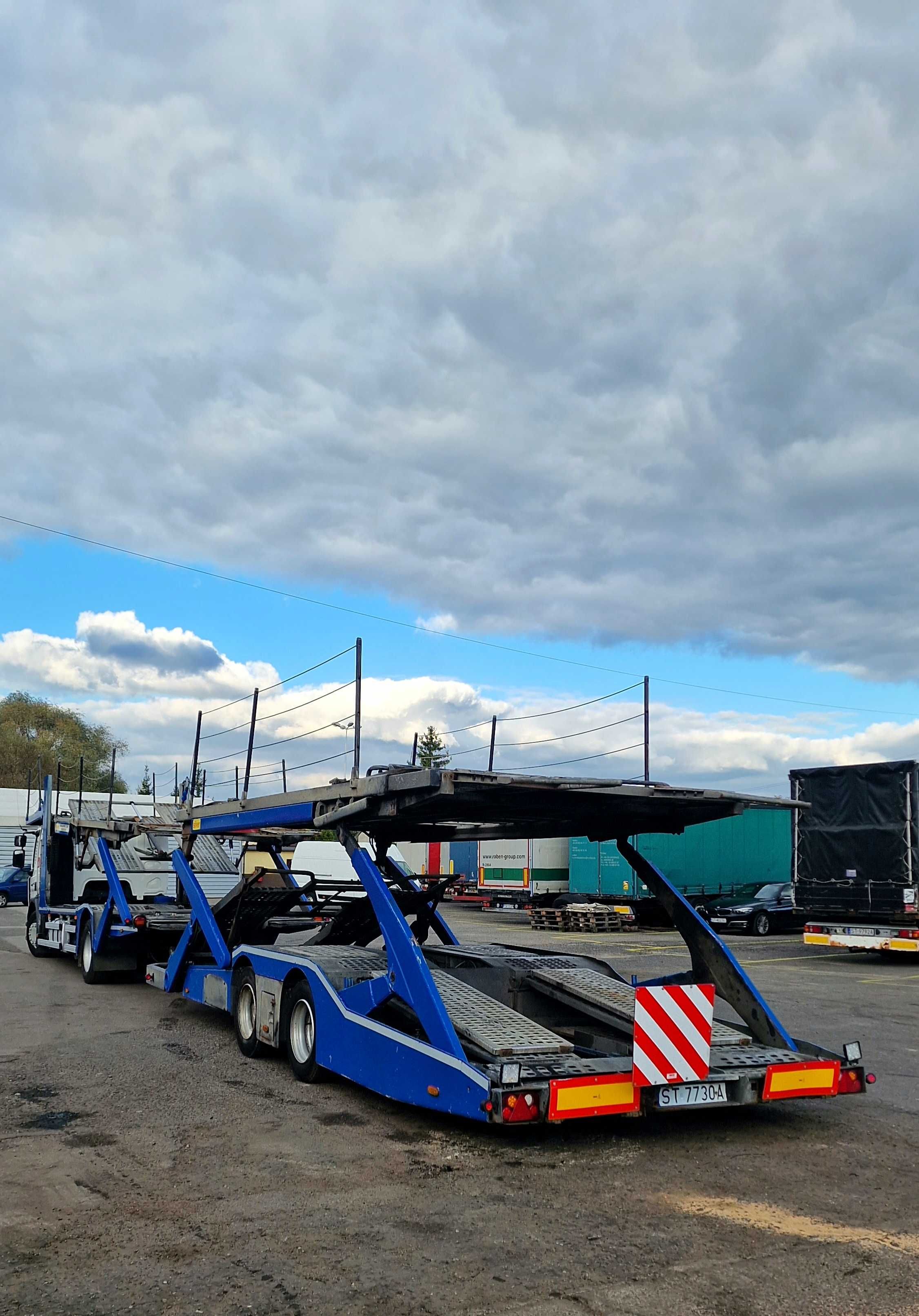 Ciężarówka Renault D WIDE autotransporter