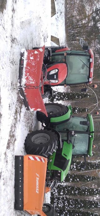 Odśnieżanie placów, parkingów, chodników