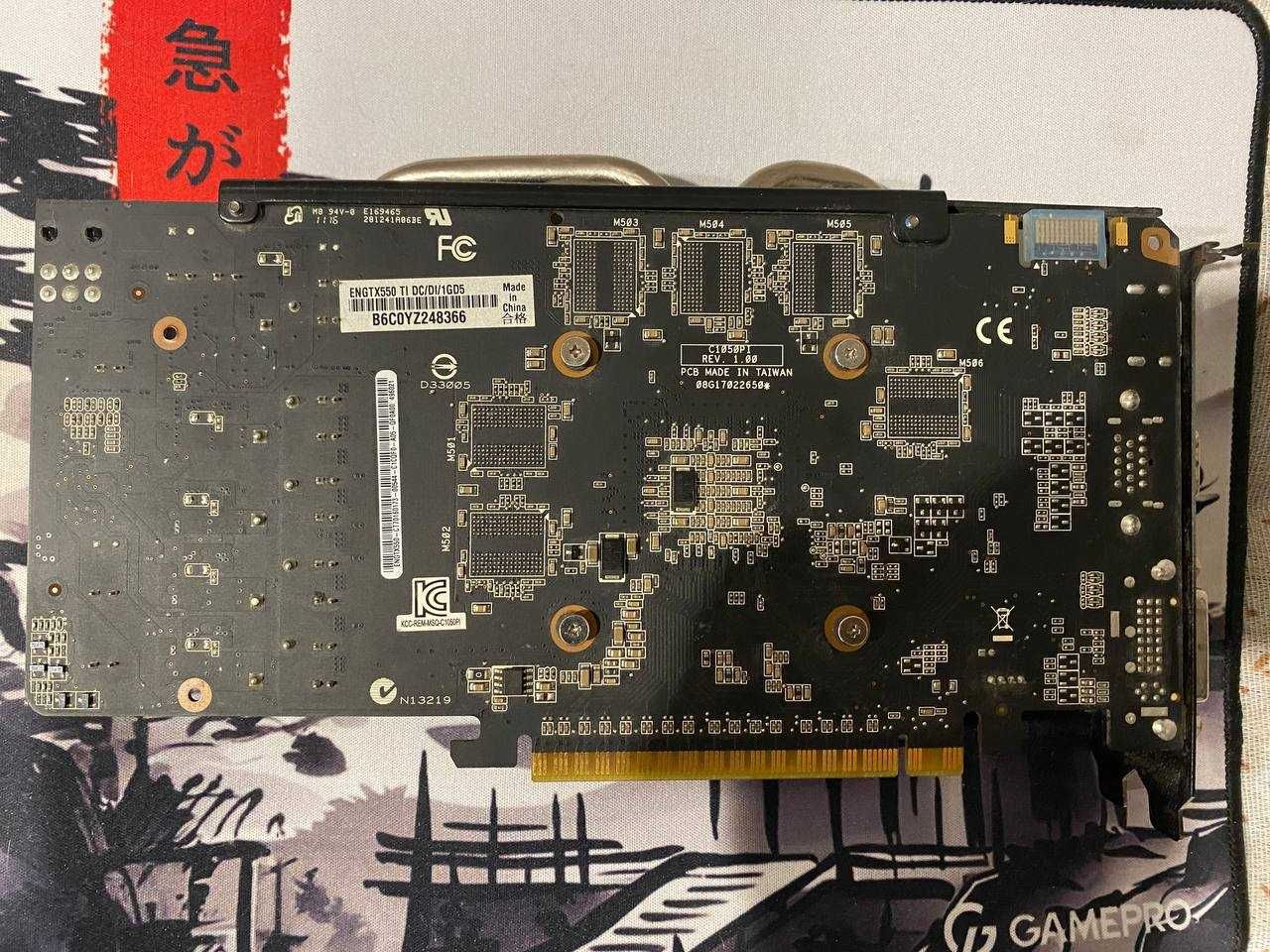 Відеокарта ASUS NVIDIA GeForce GTX 550 TI 1GB